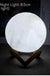 D5 8Cm Moon Lamp LED Night Light Battery Powered with Stand Starry Lamp Bedroom Decor Night Lights Kids Gift Moon Lamp Xmas Gift