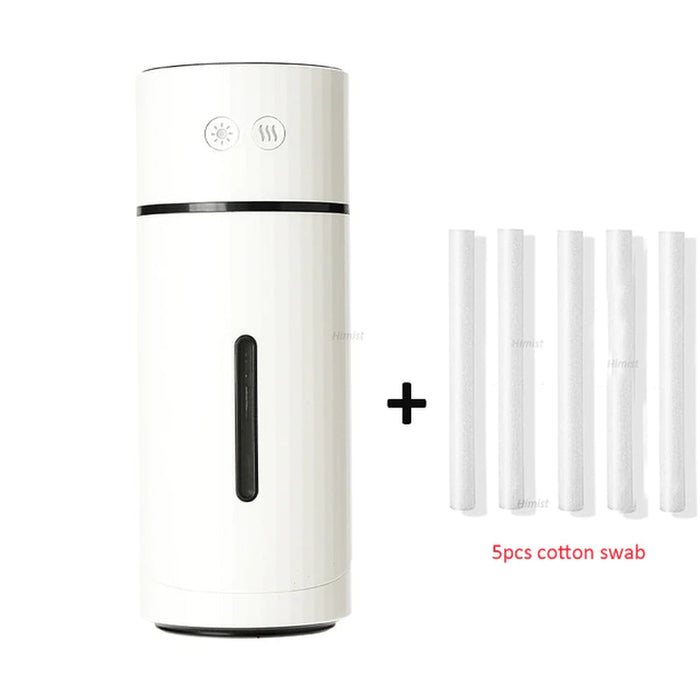 260ML Wireless Air Humidifier USB Aromatherapy Diffuser 1000Mah Rechargeable Battery Ultrasonic Cool Mist Maker Quiet Fogger