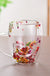 Creative Household Coffee Milk Dried Flower Quicksand Double Layer Glass Cup