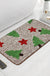 Bathroom Green Christmas Tree Tufted Bath Mat