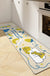 Feblilac Cute Life Party PVC Leather Kitchen Mat