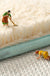 Feblilac Snowman Blue Ground Christmas Bath Mat