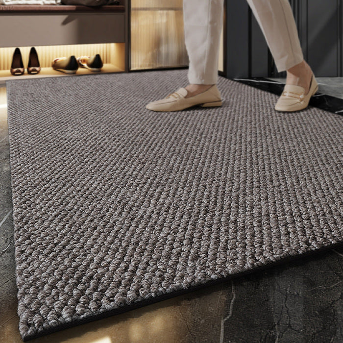 Feblilac Nordic Style Solid Wool Door Mat