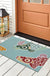 Feblilac Cute Japanese Koi PVC Coil Door Mat