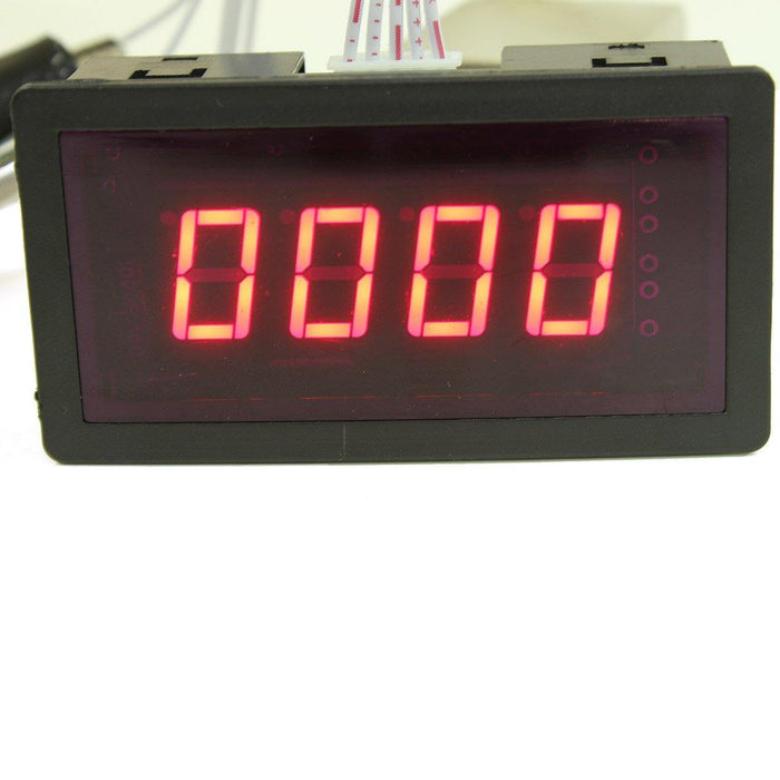 Red LED Tachometer RPM Speed Meter with Proximity Switch Sensor NPN