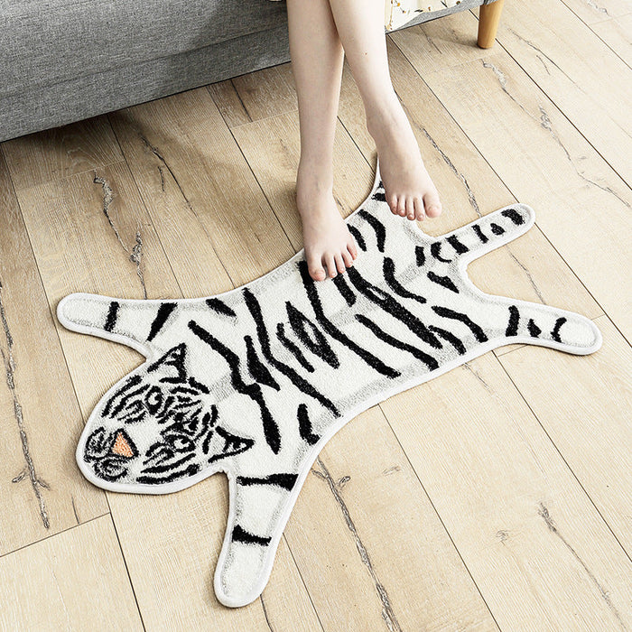 Cute Tiger Bath Mat Rug