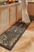 Feblilac Chinese Style Good Luck PVC Leather Kitchen Mat