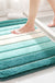 Feblilac Gradient Stripes Tufted Bath Mat