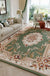 European Flowers Style Area Rug,  Vintage Carpet for  Living Room Bedroom