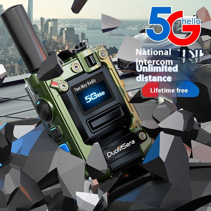 5G Global Walkie Talkie Long-distance All Network Overseas