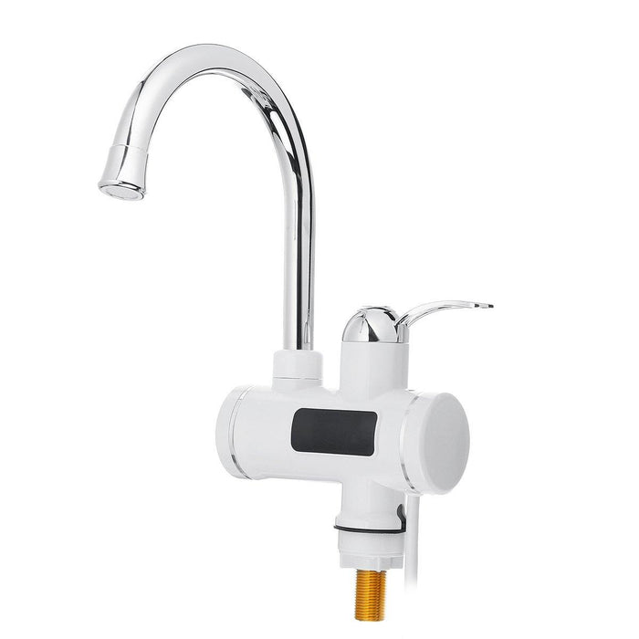 360° Electric Heater Faucet Tap Hot/Cold Water Bathroom Kitchen Fast Heater