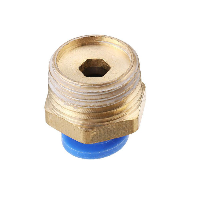 Machifit Pneumatic Connector Quick Joint PC Straight Male Thread Pipe Fittings 8-01/02/03/04