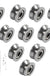 10pcs 624VV V Groove Sealed Ball Bearings V Groove 4x13x6mm 1.5mm Deep Ball Bearings