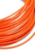 Cable Push Puller Reel Conduit Nylon Snake Fish Tape Wire Orange 4mm 15m