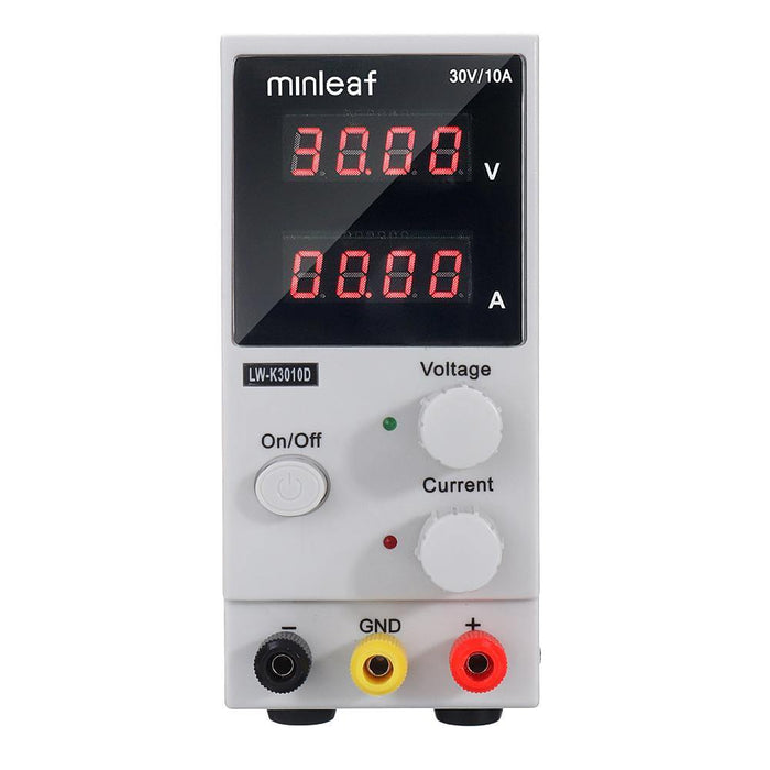 Minleaf LONG WEI K3010D 4 Digits LED Display 110V/220V 30V 10A Adjustable DC Power Supply Switching Regulated Power Supply