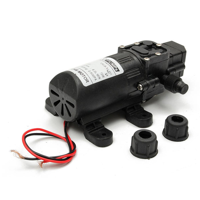 FL-3308 130PSI 6L/Min Water High Pressure Diaphragm Pump Caravan Boat DC12V