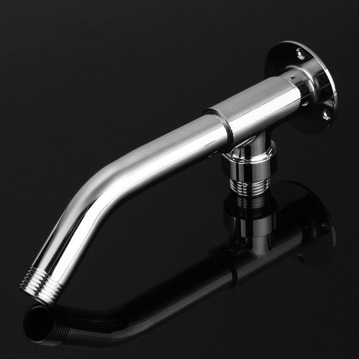 13.2cm Wall Mounted Shower Extension Arm Pipe Bottom Entry for Rain Shower Head