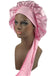 Extra Large Satin Bonnet Women Big Size Silk Bonnet Sleep Night Cap Bonnet Hat Bonnet Satin Cheveux Nuit Bonnets for Women