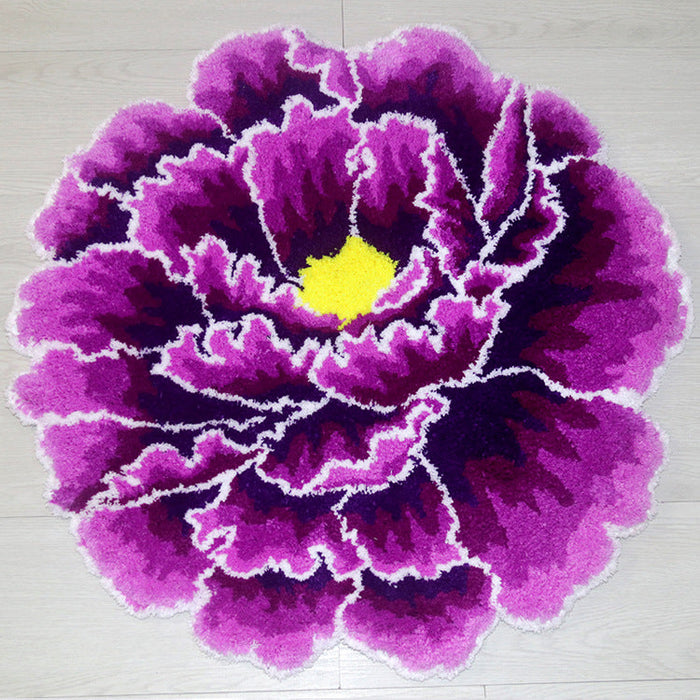 Feblilac Peony Tufted Bathmat