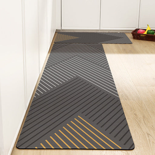 Feblilac PVC Customized Kitchen Mat - 200x61cm