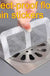 Disposable Self-adhesive Tian Zi Floor Drain Sheet Anti-blocking Insect-proof Anti-hair