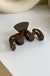 Coffee  Hair Clip - Wavy - Okeihouse