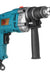 1980W 220V Electric Impact Hammer Drill Household Power Flat Drill 3800RPM