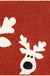 Cute Deer Bath Mat Christmas Decor, Reindeer Bathroom Decor, 20x32 inches