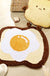 Feblilac Cute Toast Tufted Bath Mat