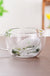 Creative Household Coffee Milk Dried Flower Quicksand Double Layer Glass Cup