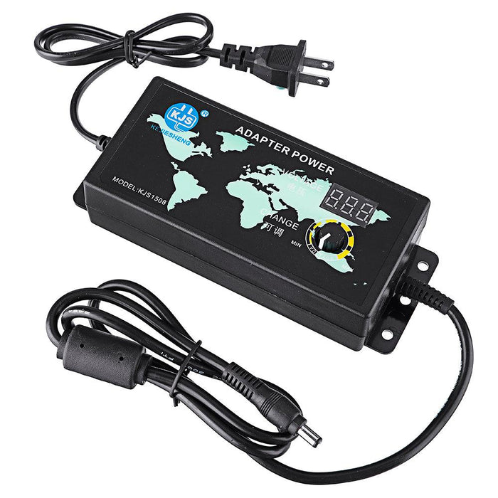 3-24V 5A 120W AC/DC Adapter Adjustable Voltage Switching Power Supply with Digital Display