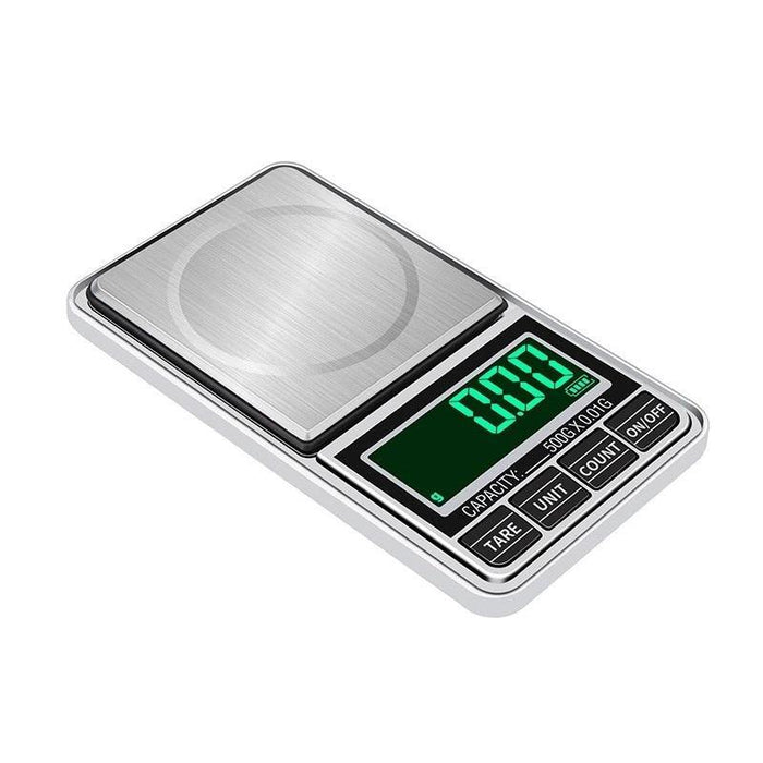 Mini Green Backling 0.01g Pocket Digital Scales for Gold Bijoux Sterling Jewelry Weight Balance Gram Electronic Scale