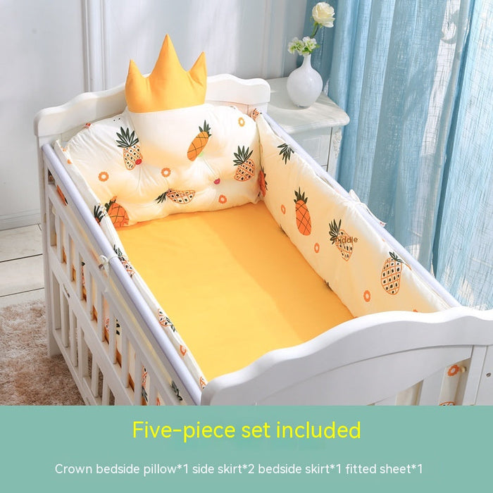 Cotton Crib Guardrail Anti-collision Bed Fence