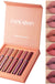 6PC Matte Velvet Lip Gloss Set - Okeihouse