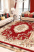 European Flowers Style Area Rug,  Vintage Carpet for  Living Room Bedroom