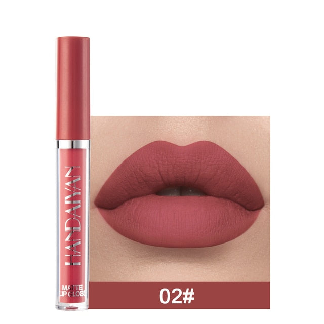 6PC Matte Velvet Lip Gloss Set - Okeihouse