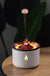 Home Desktop Flame Air Humidifier 360ML Aroma Diffuser Lava Volcano Design Flame Effect Fragrance Machine