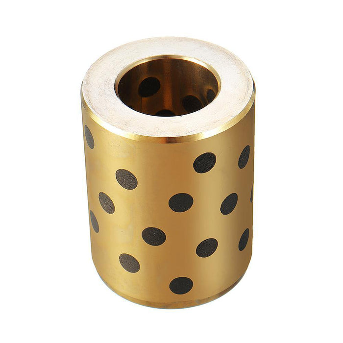 Machifit LM/8/10/12/16UU Linear Bearing Oil Free Bushing Round Graphite Copper Sleeve Slide Bearing