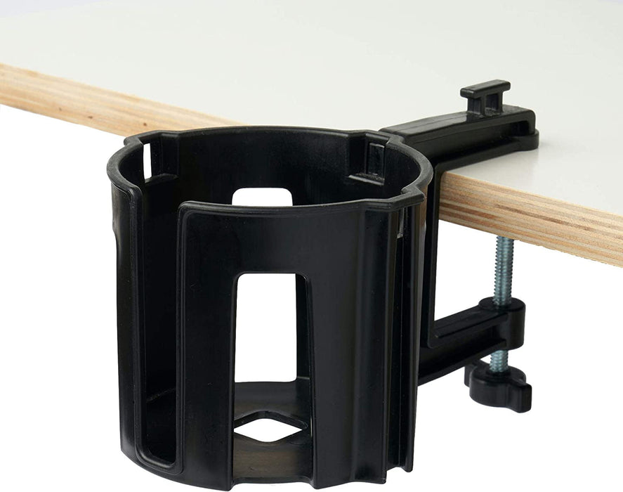 The Best Anti-Spill Cup Holder for Your Desk or Table (Black, 1)