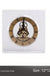 Crystal Clock Mechanical Ornament Soft Decoration