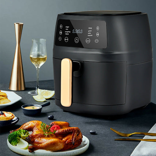 8L Air Fryer Baking Chips Machine Deep Frying Pan