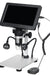 DM9 7 Inches 1200X Portable Digital Microscope Magnifier Camera 8 LED Lights With Wired Remote Control + External Fill Light