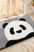 Feblilac Cartoon Panda Tufted Bath Mat