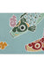 Feblilac Cute Japanese Koi PVC Coil Door Mat