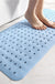 Feblilac TPE Black/Blue/Grey/White Checkboard Stereoscopic Vision Suction Cups Tub Rug, Anti Slip Bathtub Mats