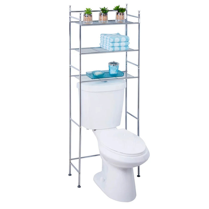 Honey Can Do Over-The-Toilet Storage Shelf, 3 Tiers