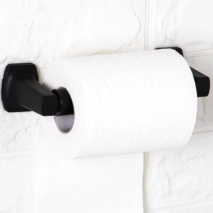 Wall Mounted Toilet Tissue Holder, Matte Black