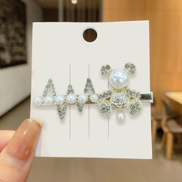 Rhinestone Fairy Hairpins - Okeihouse