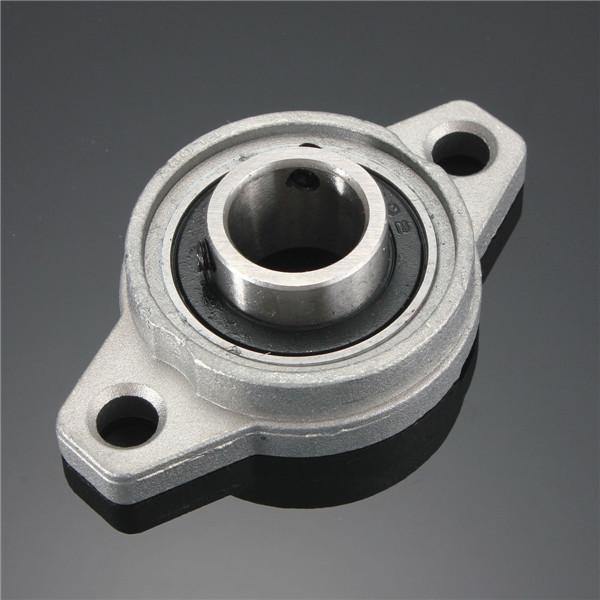 Machifit 8/10/12/15/17mm Bore Diameter Zinc Alloy Pillow Block Flange Linear Bearing KFL Series CNC