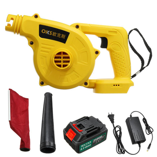 55800mAh Cordless Handheld Electric Blower Air Vacuum Dust Leaf Cleaner Sweeper One Lithium Battery